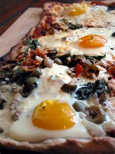 breakfast pizza - jamie oliver recipe