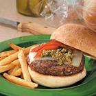 pesto burger