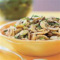 fast mushroom salad