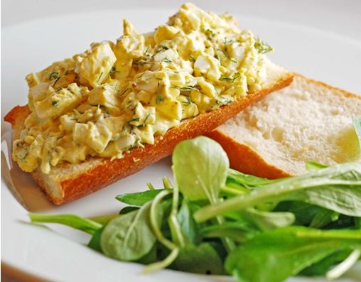 the deviled egg omelet - rachael ray recipe