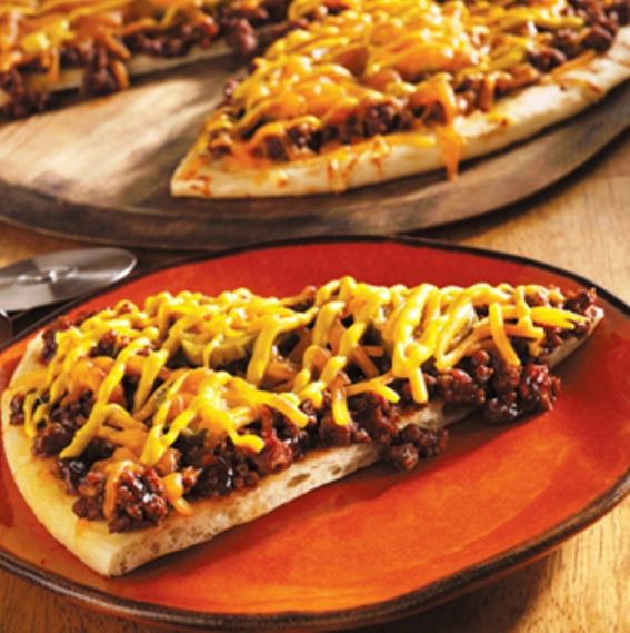 cheeseburger pizza - rachael ray recipe