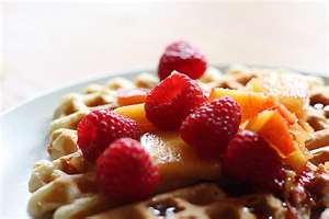 cereal waffles - bobby flay recipe 