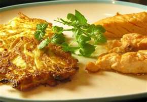 zucchini pancakes - bobby flay recipe 