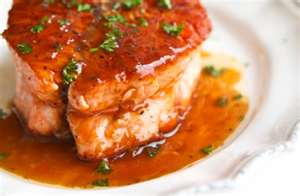 barbecue salmon - paula deen recipe