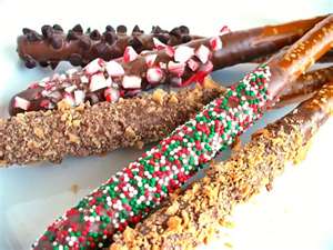 chocolate covered pretzels - heston blumenthal recipe