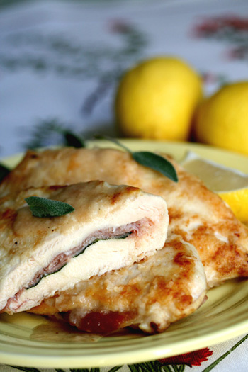 chicken saltimbocca - bobby flay recipe