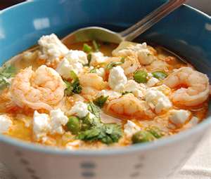 shrimp chowder - alain ducasse recipe