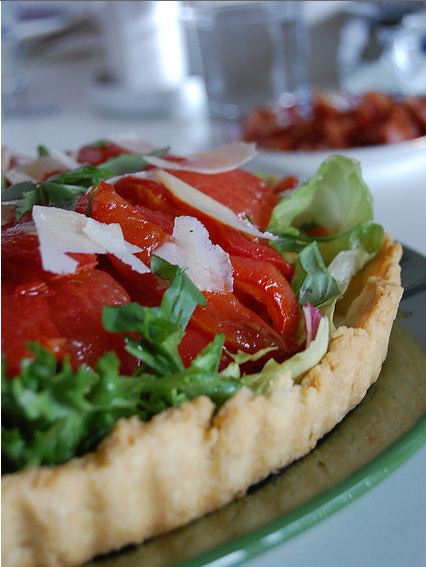 tomato tart - alain ducasse recipe