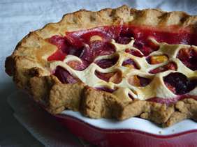 plum pie - alain ducasse recipe