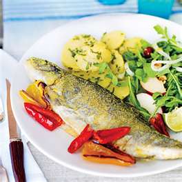 lake trout (fried) - bobby flay recipe 