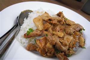 beef stroganov - jamie oliver recipe