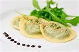 shiitake and arugula ravioli - joël robuchon recipe