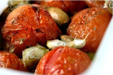 garlic tomatoes - gordon ramsay recipe