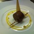 Chocolate mousse with basil ice cream and mango - alain ducasse recipe