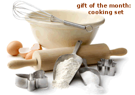 Gift of the Month: cooking set